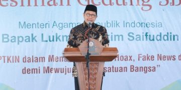 Menteri Agama Resmikan Gedung SBSN IAIN Surakarta