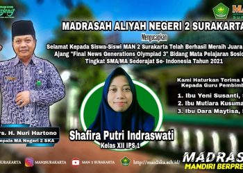 Shaira, raih Juara 2 di News Generation Olympiad 3