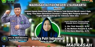 Shaira, raih Juara 2 di News Generation Olympiad 3