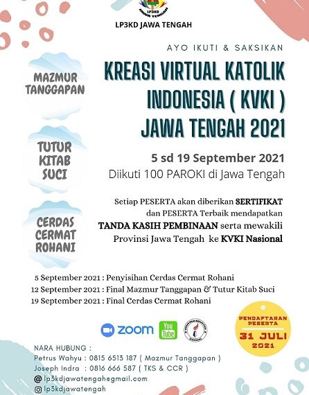 Erwan : Jadikan Kreasi Virtual Katolik sebagai Alat Komunikasi