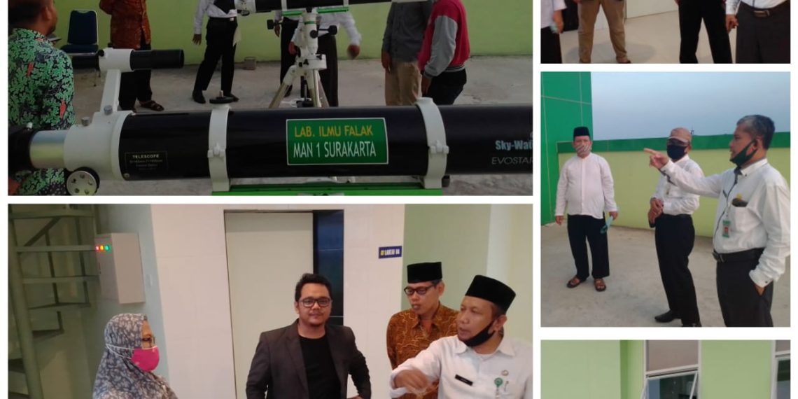 Tentukan 1 Dzulhijjah, Hilal Tak Terlihat dari MAN 1 Surakarta