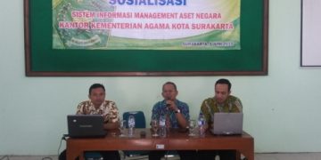 KEMENAG KOTA SURAKARTA MULAI GUNAKAN SIMAN PADA REKONSILIASI BMN SEMESTER I TAHUN 2015