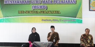 Pertemuan Akbar MGMP MTs Se-Kota Surakarta