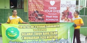 Sambut Tahun Baru Hijriyah, SD Al Islam 3 Gelar Pawai dan Galang Dana untuk Muslim Rohingya