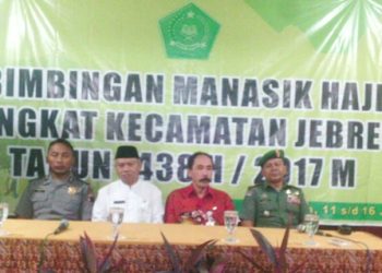 Manasik CJH Kecataman Jebres Diikuti 124 Orang