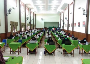 Peserta SKB bersyukur, persyaratan membawa peralatan ujian masing-masing