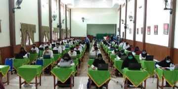Peserta SKB bersyukur, persyaratan membawa peralatan ujian masing-masing