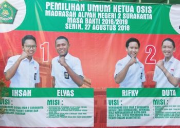 OSIS MAN 2 Surakarta  Adakan Pemilu  Raya