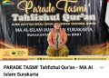 MA AL ISLAM JAMSAREN, LIVE STREAMING TASMI' TAHFIDZ