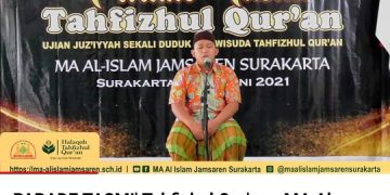 MA AL ISLAM JAMSAREN, LIVE STREAMING TASMI' TAHFIDZ