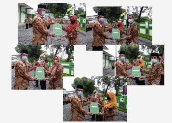 Usai Hormat Bendera, Agen Perubahan Terima Surat Keputusan