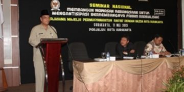 SEMINAR NASIONAL MEMBANGUN WAWASAN KEBANGSAAN UNTUK MENGANTISIPASI BERKEMBANGNYA  RADIKALISME