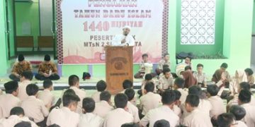 Menyambut Tahun Baru Islam 1440 H Di MTsN 2 Surakarta