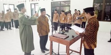 Ghofar Ismail Dilantik Sebagai Penghulu KUA Kecamatan Serengan