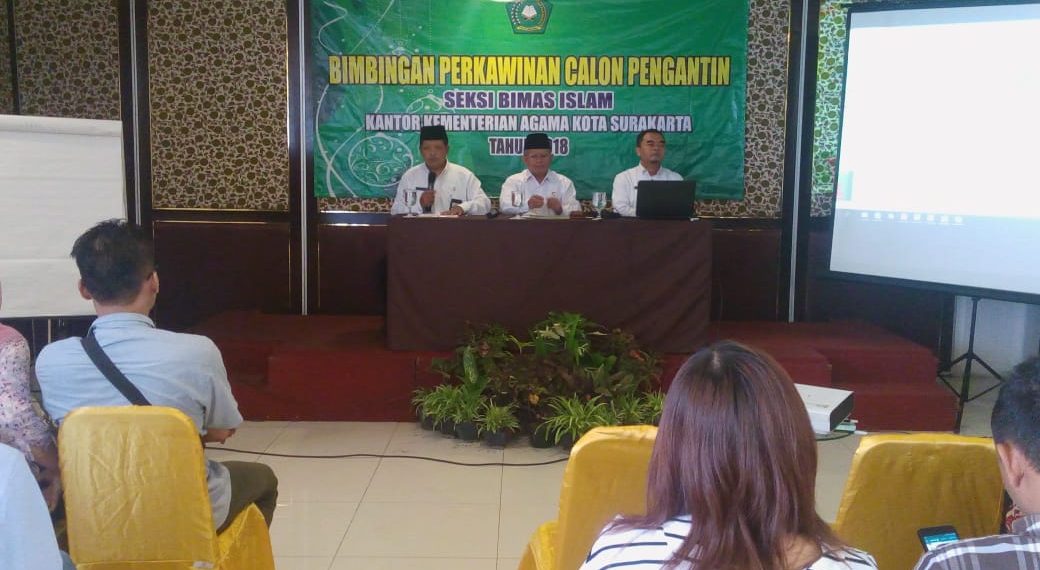 Ciptakan Keluarga Samara , Kemenag Bekali 40 Pasang Catin
