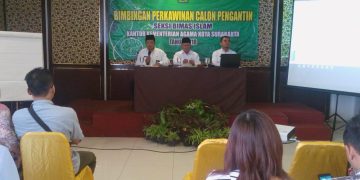 Ciptakan Keluarga Samara , Kemenag Bekali 40 Pasang Catin