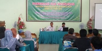 Sosialisasi Keputusan Dirjen Pendis No. 5377 Tahun 2016