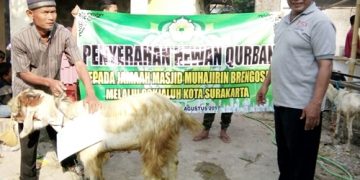POKJALUH Surakarta Berikan Bantuan Hewan Qurban ke Masjid Muhajirin