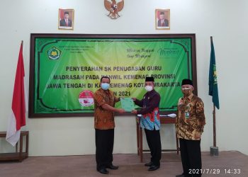 SK Pemetaan di adaptasikan pada Guru Madrasah