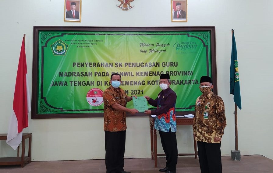 SK Pemetaan di adaptasikan pada Guru Madrasah