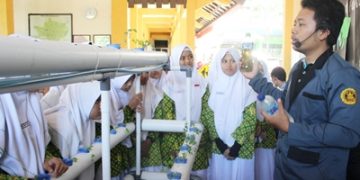 Pelatihan Hidroponik Menuju Madrasah Adiwiyata