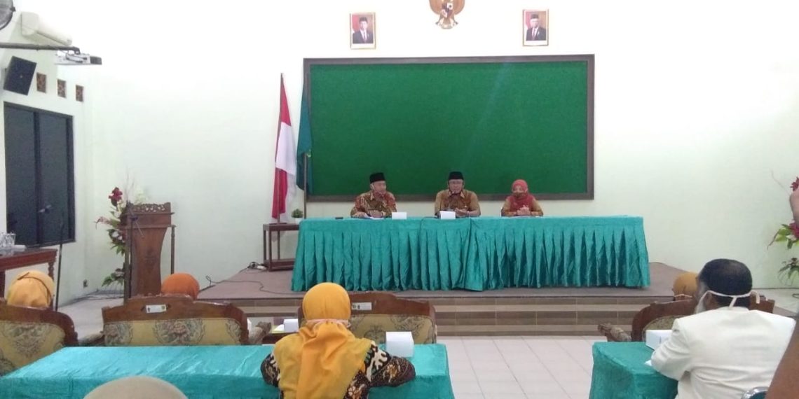 RAKOR GUNA EVALUASI PEMBELAJARAN JARAK JAUH DIMASA PANDEMI