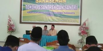 FSPPS Gelar Sarasehan Tokoh Pesantren-Santri
