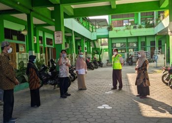 Simulasi PTM (Pertemuan Tatap Muka) MIN Banyuanyar Kota Surakarta