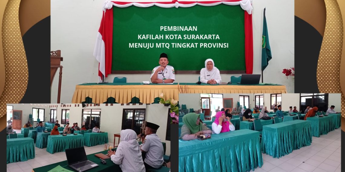MAKSIMALKAN LATIHAN MENUJU MTQ PROVINSI