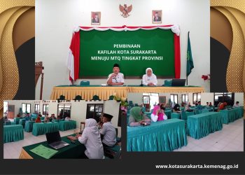 MAKSIMALKAN LATIHAN MENUJU MTQ PROVINSI