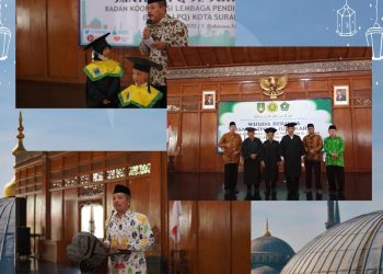 Wisuda Bersama Santri TPQ Kota Surakarta tahun 2022