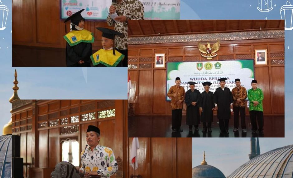 Wisuda Bersama Santri TPQ Kota Surakarta tahun 2022