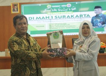 MAN 1 Semarang Anjangsana Organisasi di MAN 1 Surakarta