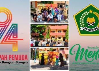 Peringati Hari Sumpah Pemuda: MTs Muhammdiyah Surakarta Melaksanakan Upacara dan Kegiatan Bulan Bahasa