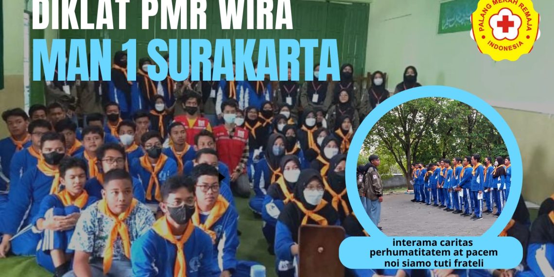 Bekali Kompetensi, PMR Wira MAN 1 Surakarta Gelar Diklat