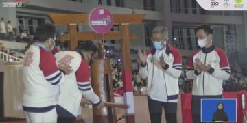 Menteri Agama Gus Yaqut Cholil Qoumas Pukul Kentongan, Pospenas ke IX Tahun 2022 Resmi Dibuka