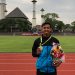 Hanif Arya Kontingen Kota Surakarta Raih Juara pada Cabang Olahraga Atletik Lari 100 m dan 200 m Pospenas ke IX Tahun 2022