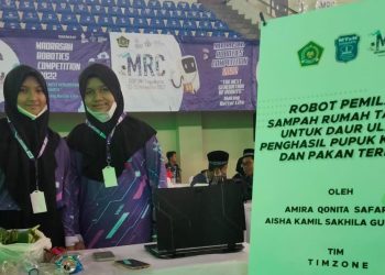 Robot Pemilah Sampah Inovasi Siswi MTsN Surakarta 1