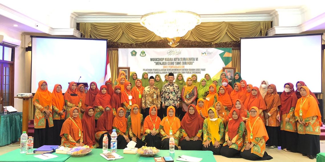 Workshop KKGRA Kota Surakarta VI Resmi Dibuka Kepala Kemenag Kota Surakarta