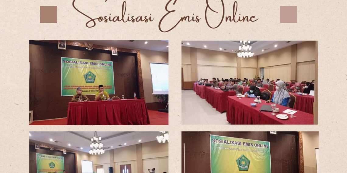 Kejar Update EMIS ONLINE Ponpes dan Madin