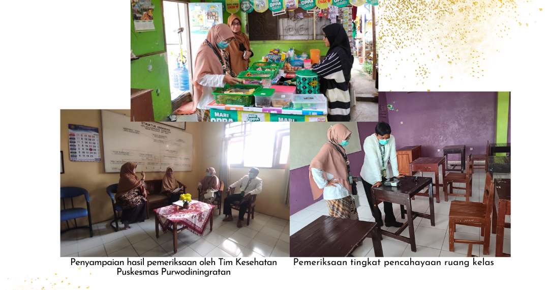 Inspeksi Kesehatan Lingkungan di MTs Muhammadiyah Surakarta oleh Puskesmas Purwodiningratan
