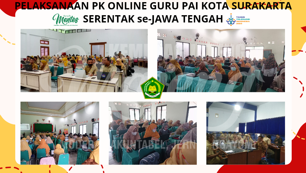PK Online diikuti 800 Guru PAI Kota Surakarta