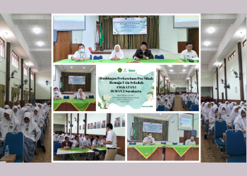 BRUS Angkatan I di MAN 2 Surakarta, I’m ready for BRUS. Child marriage, no way!