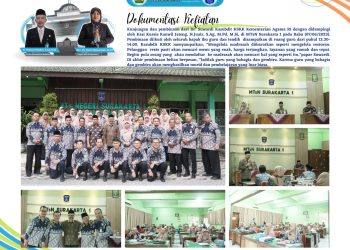 Kasubdit KSKK : Jadikanlah MTsN Surakarta 1 sebagai Madrasati Jannati