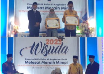 LULUS SD MUHAMMADIYAH PK TINGGALKAN KARYA BUKU