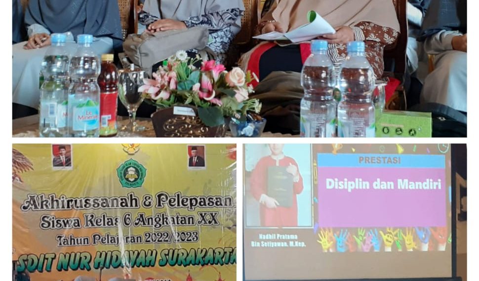 PRESTASI BINTANG KARAKTER SISWA SDIT NUR HIDAYAH