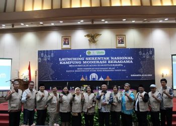 Launching Kampung Moderasi Beragama Binaan Penyuluh Agama Islam