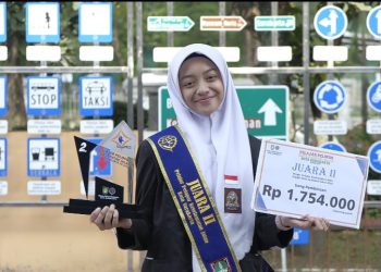 Ciptakan Alat Pendeteksi Kelelahan Pengendara, Siswi MAN 1 Surakarta Sabet Juara 2 Lomba Pelajar Pelopor Keselamatan Jalan Kota Surakarta