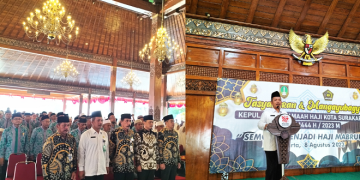 Tasyakuran dan Mangayubagyo Kepulangan Jamaah Haji Kota Surakarta Tahun 1444 H/ 2023 M