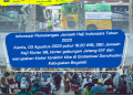 Kepulangan Kloter 99, Tutup Rangkaian Musim Haji 1444 H/ 2023 M Kota Surakarta